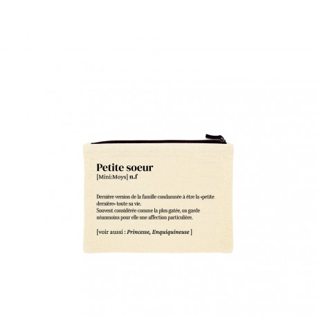 Trousse définition Petite soeur