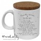 Mug avec couvercle Recette chocolat de Noël