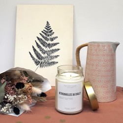 Bougie Retrouvailles au chalet - 500g