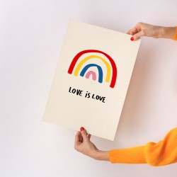 Affiche Love is love