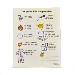 Poster Les petits kifs