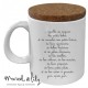 Mug avec couvercle - Nounou définition