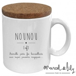 Mug avec couvercle - Nounou définition
