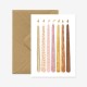 Carte Birthday Candles