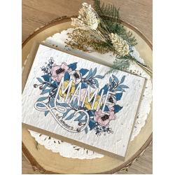 Carte à planter mamie d'amour