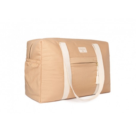 Sac à langer nid d'abeille Nude