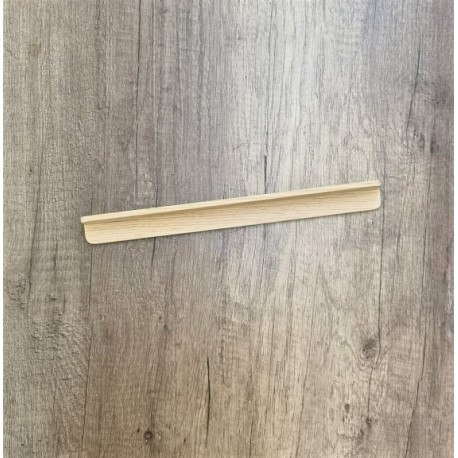 Présentoir en bois naturel