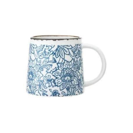 Tasse Molly - Fleurs sur fond blanc