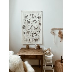 Abécédaire sur canvas