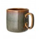 Mug carré en terre cuite Aime