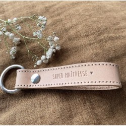 Porte-clé naturel Maîtresse