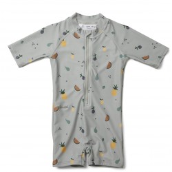 Combinaison de bain Fruit dove blue - 1/3 mois