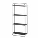Etagère en métal noir Juan