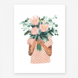 Affiche Small Tattoo Girl