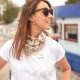 Baby foulard manika Bengale - Latte