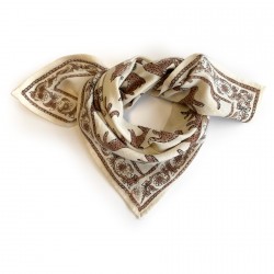 Baby foulard manika Bengale - Latte