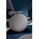 Coussin rond Sitges - Slate grey