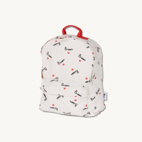 Petit sac-à-dos Bisou rouge