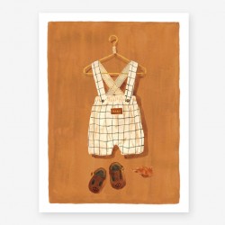 Affiche small Overall cream