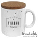 Mug avec couvercle "Filleul trop génial"
