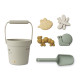 Set de plage en silicone - Nature mist mix