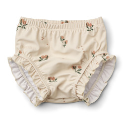 Culotte de bain froufrous Peach - 3/9mois