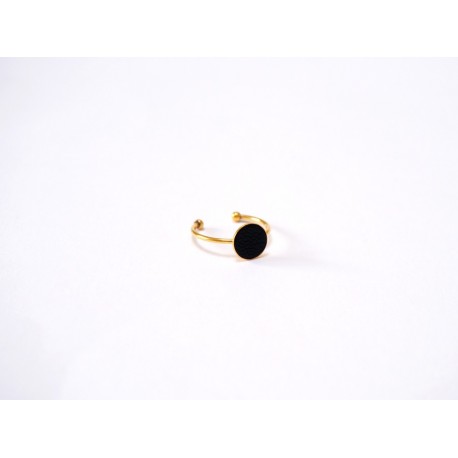 Bague Gallica - Noir