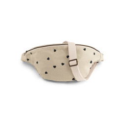 Sac banane coeurs - sable