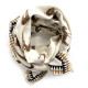 Big foulard Zèbres - Chocolat coco