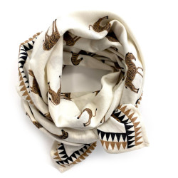 Big foulard Bengale - Zèbres