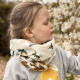 Big foulard Bengale - Cerisier vanille