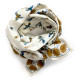 Big foulard Cerisier - Fleur de vanille
