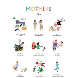 Affiche A3 Mothers can