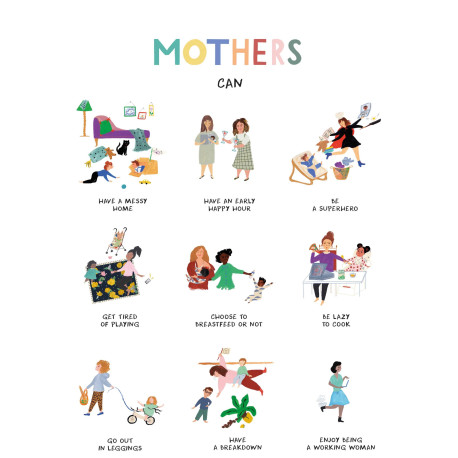Affiche A3 Mothers can