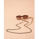 Chaîne de lunettes Sissi - Noir