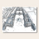 Affichette A5 Le Louvre