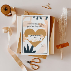 Carte à gratter - Tu vas être papy