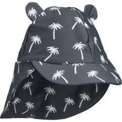 Chapeau anti-UV Palms/dark blue - 6/9mois