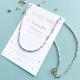 Collier codé Bonne fête Maman