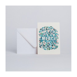 Carte Feuillages merci