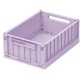 Boîte de rangement small Weston - Light lavender