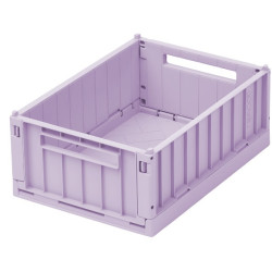 Lot de 2 boîtes de rangement small Weston - Light lavender