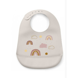 Bavoir en silicone - Rainbow