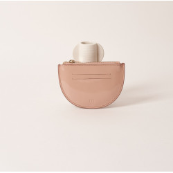 Porte-monnaie Simone - vernis rose