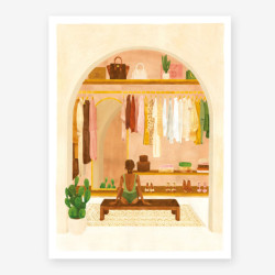 Affiche medium - Dressing