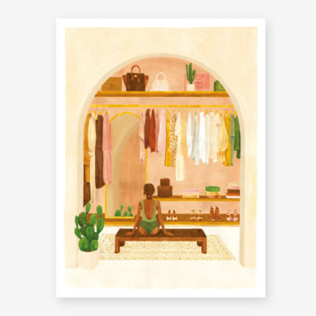 Affiche medium - Dressing