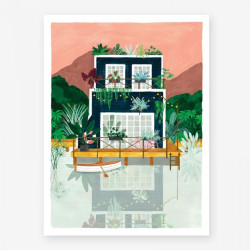 Affiche large - Cabine