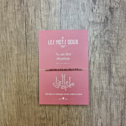 Bracelet tu vas être mamie