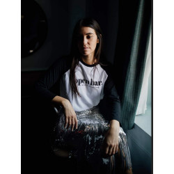 T-shirt d'allaitement Zip Open bar - Taille XL