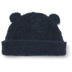 Bonnet Bibi pile Midnight navy - 9/12 mois